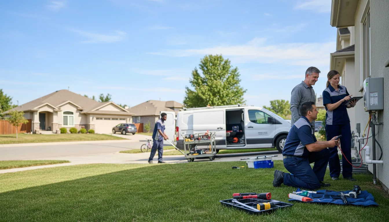 Tankless water heater service in Skippers, VA